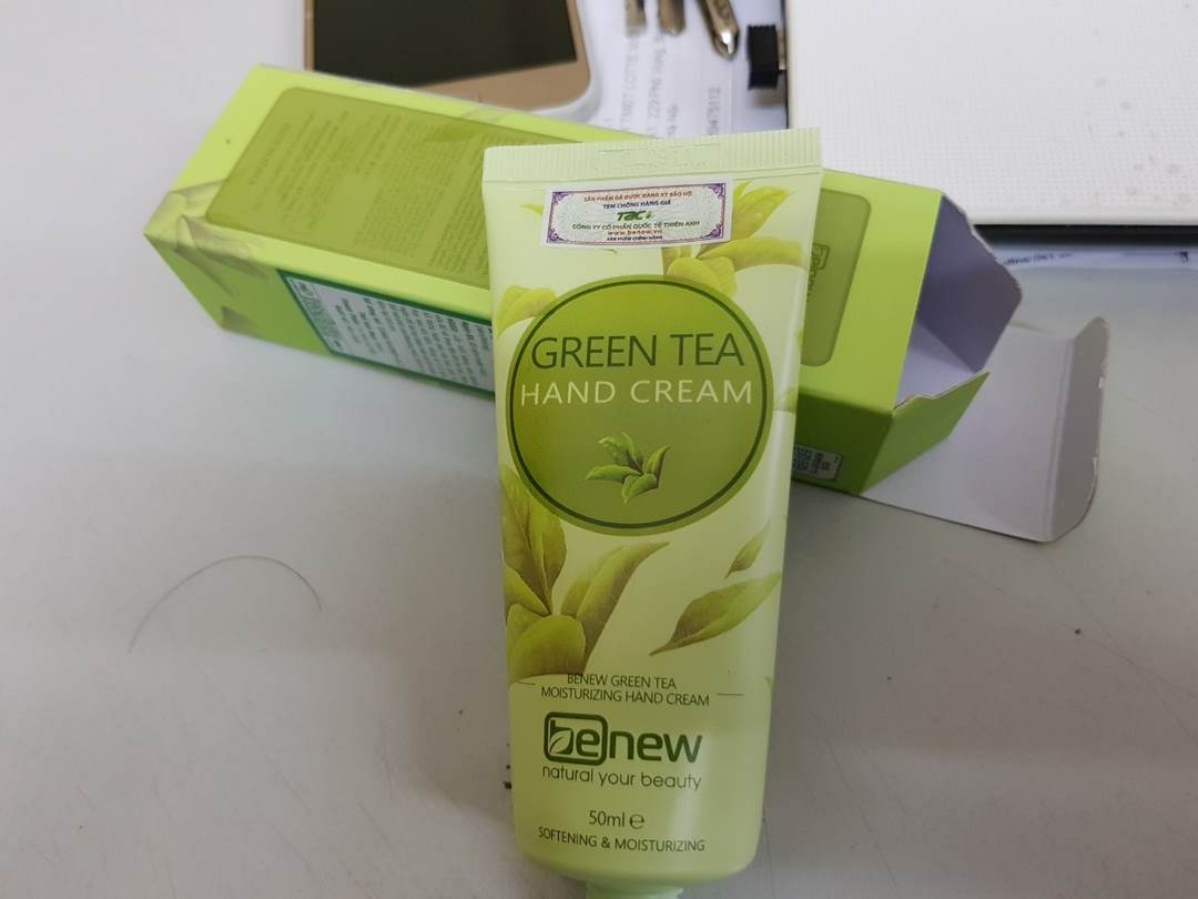 Benew Green Tea Hand Cream là “best seller” tại nhiều cửa hàng