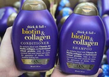 Dầu gội Biotin Collagen tím