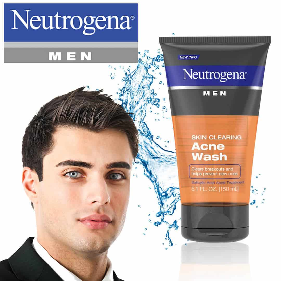 Neutrogena Men Skin Clearing Acne Wash