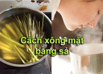 8 Cách xông mặt bằng sả cực tốt cho làn da và sức khỏe